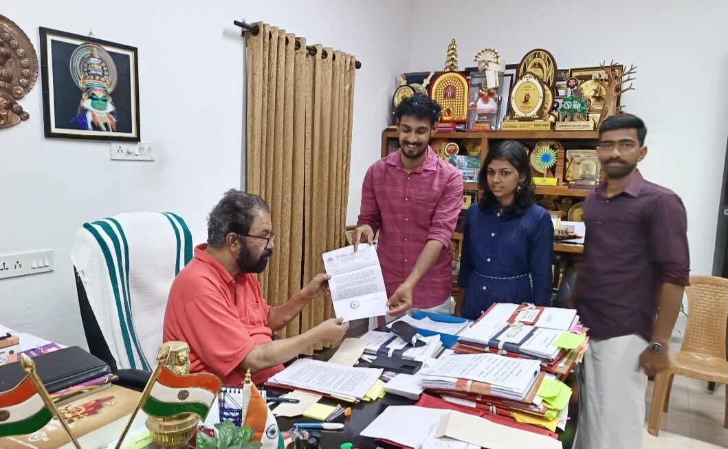 പിഎം ശ്രീ പദ്ധതിയിൽ കേരളവും ഭാഗമാകണമെന്ന് ആ വശ്യപ്പെട്ട് എബിവിപി പൊതുവിദ്യാഭ്യാസ വകുപ്പ് മന്ത്രി വി ശിവൻകുട്ടിക്ക് നിവേദനം നൽകി.