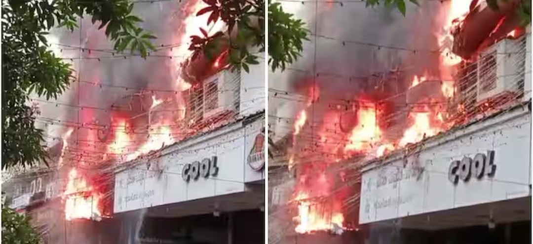 കോഴിക്കോട് പുതിയ ബസ് സ്റ്റാൻഡിൽ “കാലിക്കറ്റ് ടെക്സ്റ്റ യിൽസിൽ “വൻ തീപിടിത്തം,  കൂടുതൽ കടകളിലേക്ക് തീപടരുന്നു