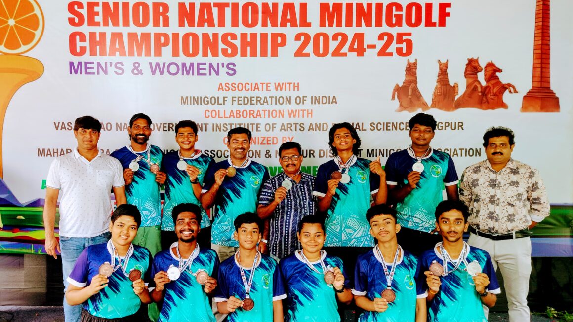 ദേശീയ സീനിയർ മിനി ഗോൾഫ് :കേരളത്തിനു മികച്ച നേട്ടം