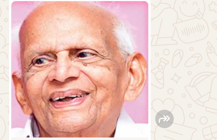 മുതിർന്ന കോണ്‍ഗ്രസ് നേതാവ് തെന്നല ബാലകൃഷ്ണപിള്ള അന്തരിച്ചു