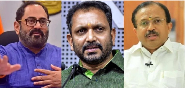 ബിജെപിയിൽ അടിയോടടി; രാജീവ് ചന്ദ്രശേഖറിനെതിരെ മുരളീധരൻ പക്ഷം ദേശീയ നേതൃത്വത്തിന് പരാതി നൽകും