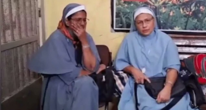 മലയാളി കന്യാസ്ത്രീകൾ ജയിലിൽ തുടരും, ജാമ്യാപേക്ഷ കോടതി പരിഗണിച്ചില്ല; കേസ് എൻഐഎ കോടതിയിലേക്ക് മാറ്റി