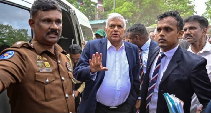 ശ്രീലങ്ക മുൻ പ്രസിഡൻ്റ് റനിൽ വിക്രമസിംഗെ അഴിമതി കേസിൽ അറസ്റ്റിൽ