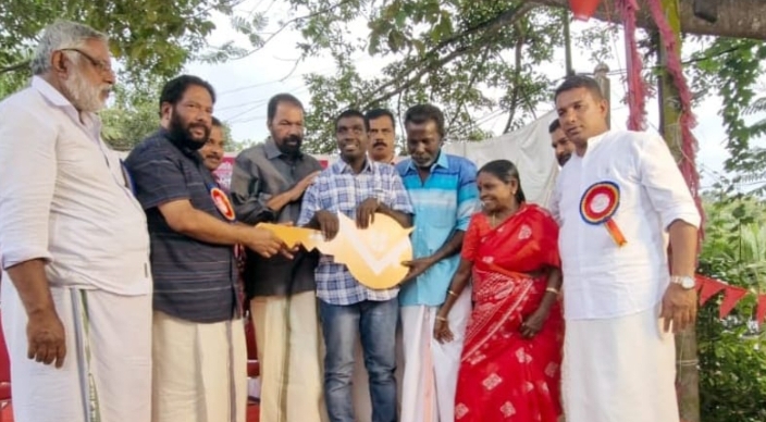 അനീഷിൻ്റെ സ്വപ്ന ഭവനം യാഥാർധ്യമായി