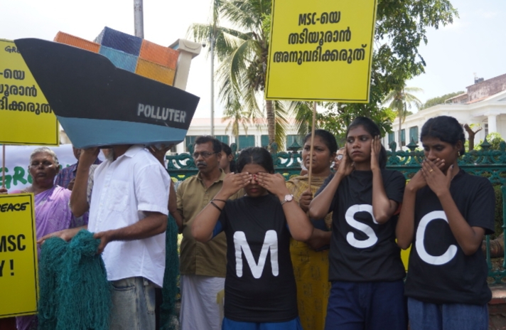 എംഎസ്‌സി എൽസ 3 കപ്പൽച്ചേതം മത്സ്യത്തൊഴിലാളികളെ കടക്കെണിയിലാക്കിയതായി ഗ്രീൻപീസ് ഇന്ത്യ റിപ്പോർട്ട്