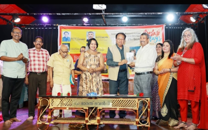 ശ്രീമതി ജസിന്ത മോറീസിന്റെ 21 മത്തെ “ദുബായ് ഡേയ്‌സ് എന്ന പുസ്തകം “മുൻ അംബാസിഡർ ശ്രീ റ്റി പി ശ്രീനിവാസൻ  പ്രകാശനം ചെയ്തു