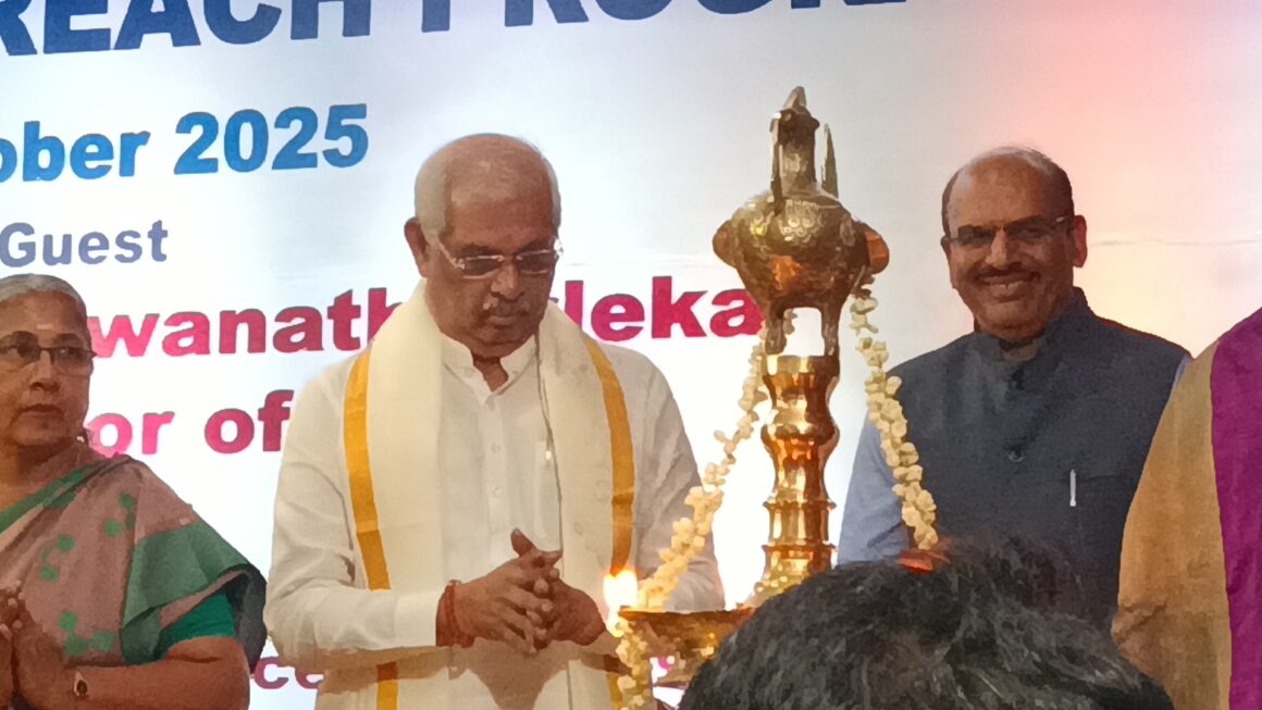 സ്പർശ് ഔട്ട്റീച്ച് പരിപാടി ഗവർണർ ഉദ്ഘാടനം ചെയ്തു