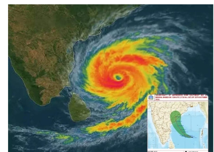 മോൺഥായെ നേരിടാൻ മുന്നൊരുക്കങ്ങൾ ; മൂന്ന് സംസ്ഥാനങ്ങളിലെ വിദ്യാഭ്യാസ സ്ഥാപനങ്ങൾക്ക് നാളെ അവധി, അതീവ ജാഗ്രത
