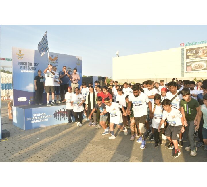സെഖോൺ ഇന്ത്യൻ വ്യോമസേനാ മാരത്തൺ 2025 ന്റെ ആദ്യ പതിപ്പ് തലസ്ഥാനത്ത് സംഘടിപ്പിച്ചു