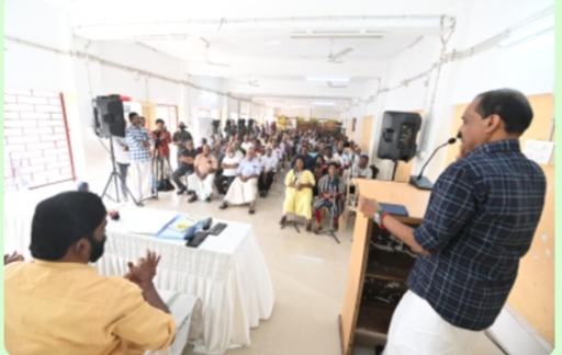 കണ്ണമ്മൂല വികസന ചർച്ച മേയർ വി വി രാജേഷ് ഉദ്ഘാടനം ചെയ്തു