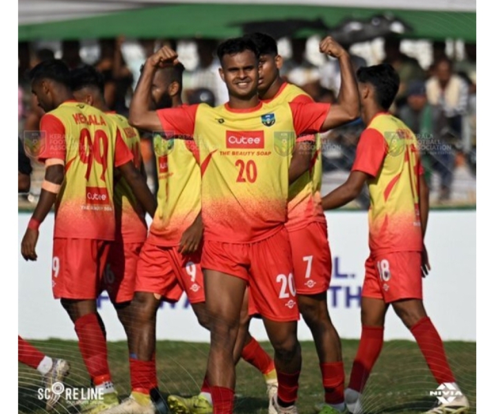 സന്തോഷ് ട്രോഫി: അസമിനെ എതിരില്ലാത്ത 3 ഗോളിന് കീഴടക്കി കേരളം സെമിയിൽ