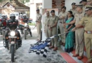 രാഷ്‌ട്രീയ ഏകത ദിവസ്: ലഹരിക്കെതിരെ മോട്ടോർ വാഹന റാലി